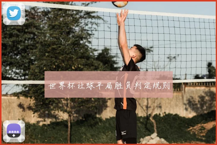 世界杯让球平局胜负判定规则